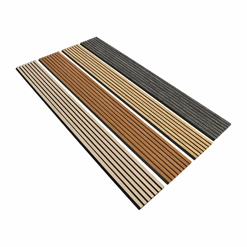 Acoustic Panel Natural Wood Veneer MDF Core factory