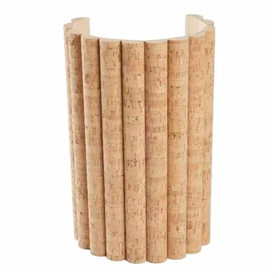 Trīsstūra malas sienas plāksne PVC Tech Wood