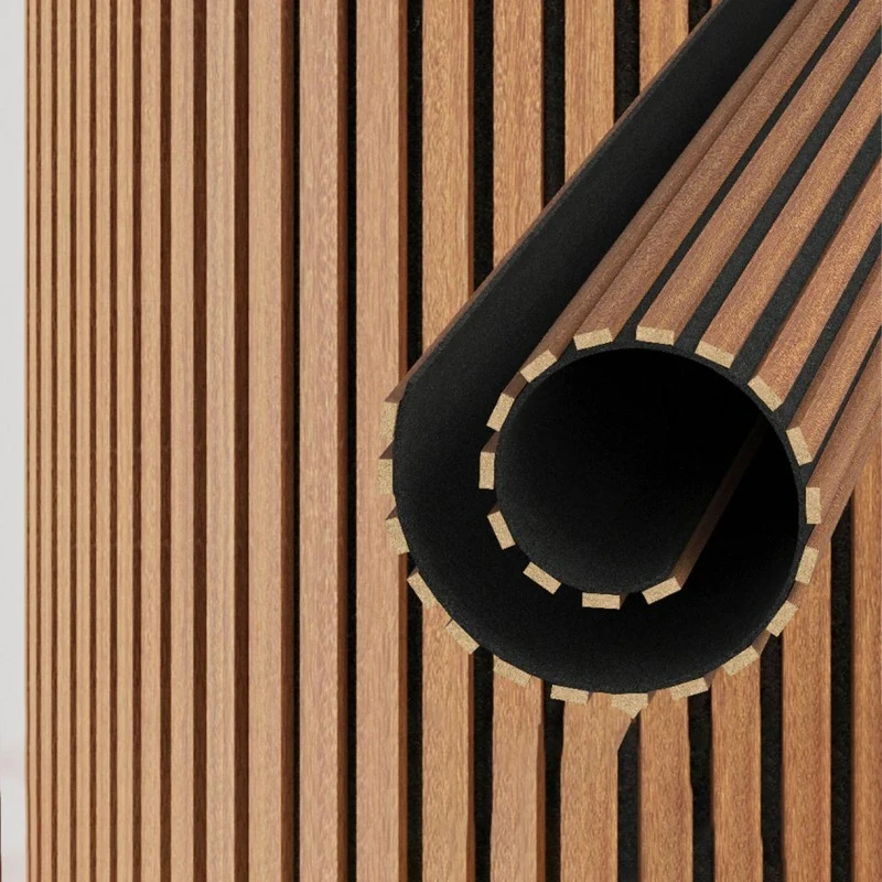 Sound Absorbing Wall Tiles Polyester Fiber Installation factory